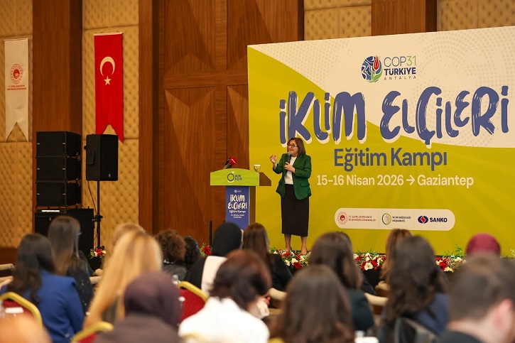 GAZİANTEP’TE COP31 İKLİM ELÇİLERİ EĞİTİM KAMPI DÜZENLENDİ