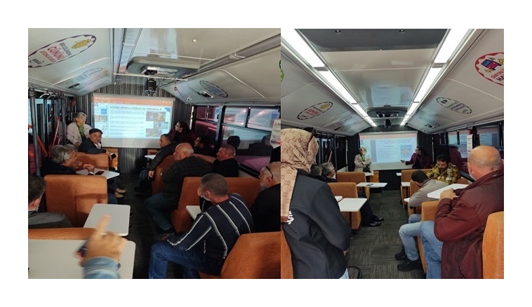 Otobüs şoförlerine farkındalık eğitimi 