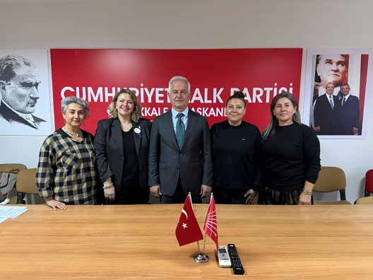 Çanakkale Kadın El Emeğini Değerlendirme Derneği Kadın Danışma Merkezi (ELDER KDM) İsmet Güneşhan ile buluştu