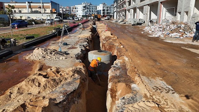 ASAT’tan Akdeniz Sanayi Sitesi bölgesine yeni kanalizasyon yatırımı
