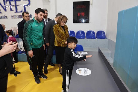 BAŞKAN ŞAHİN, YETENEK KAŞİFİ PROJESİ TESTLERİNE KATILDI