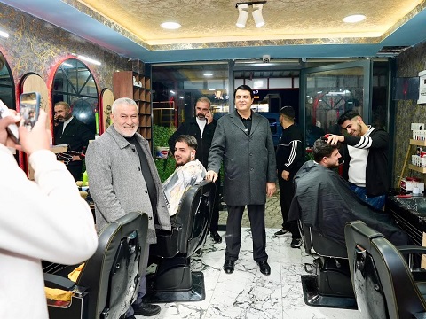  BAŞKAN YILMAZ’DAN SACIR MAHALLESİNE AKŞAM ZİYARETİ YILMAZ’A SACIR’DA YOĞUN İLGİ