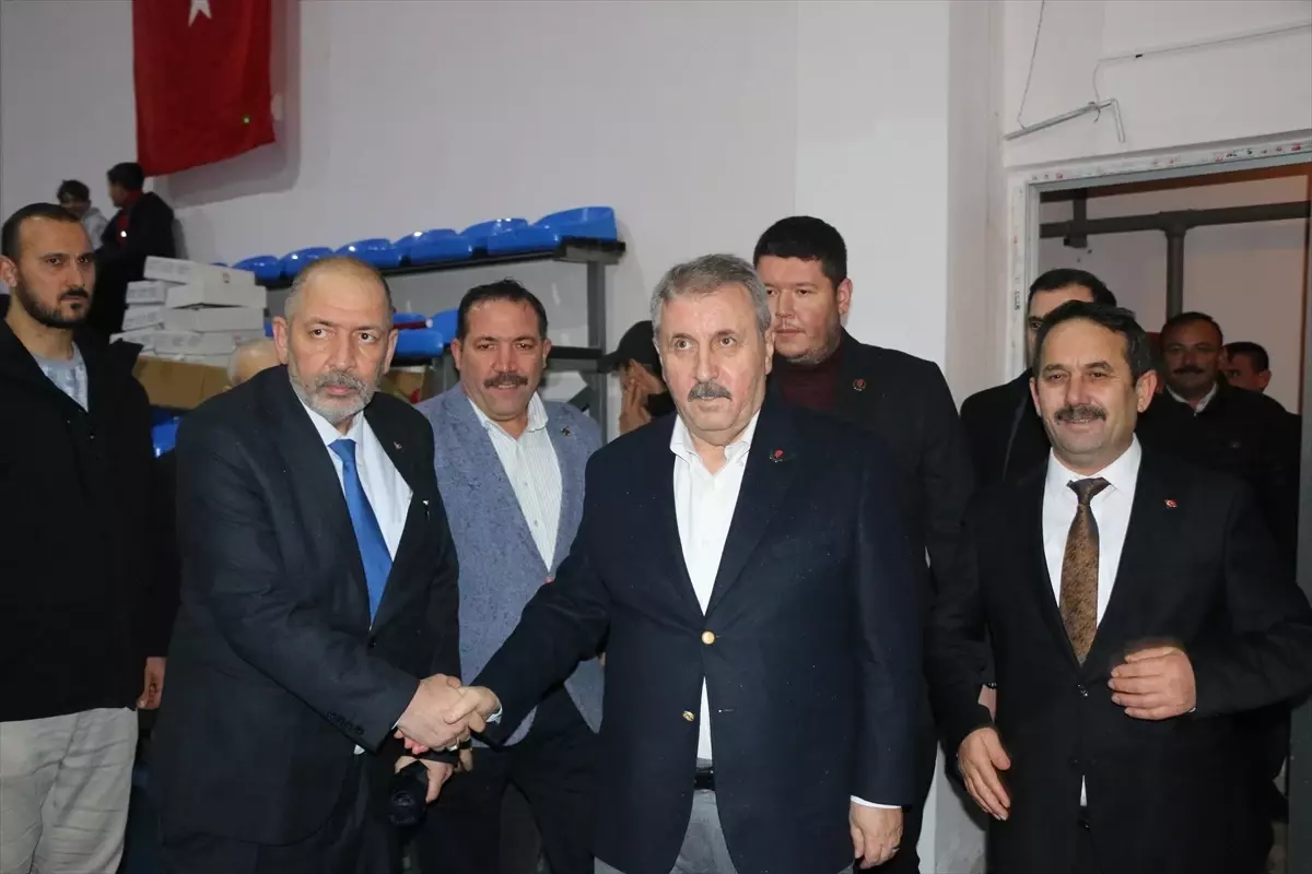 BBP Genel Başkanı Destici, Eskişehir'de konuştu