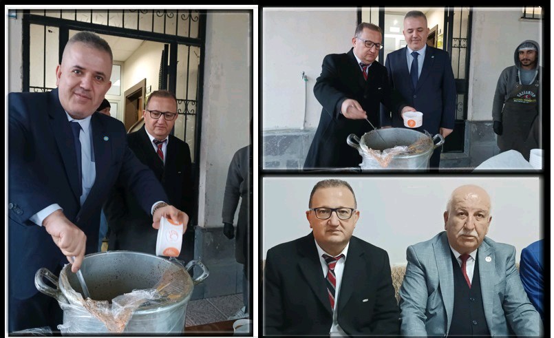  İYİ Parti Şehitkamil İlçe Başkan Aykut yalçın ve ilçe başkan  Yardımcısı Mehmet Sevük’ten İbrahimşehir Mahallesi’ne İftar Yemeği