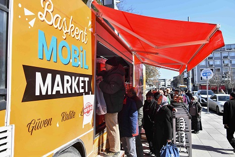 BAŞKENT MOBİL MARKETLER BU HAFTA 6 İLÇEDE  YÜZDE 100 YERLİ ET BAŞKENTLİLERLE BULUŞUYOR