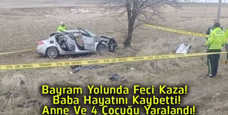 Aksaray’da Feci Kaza: Anne ve baba öldü, 4 oğlu yaralandı