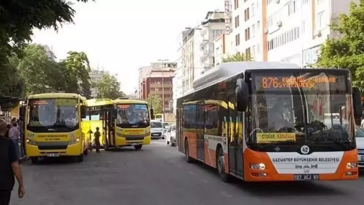 GAZİANTEP’TE TOPLU TAŞIMAYA ZAM!  1 MAYIS İTİBARIYLA YENİ TARİFE BELLİ OLDU