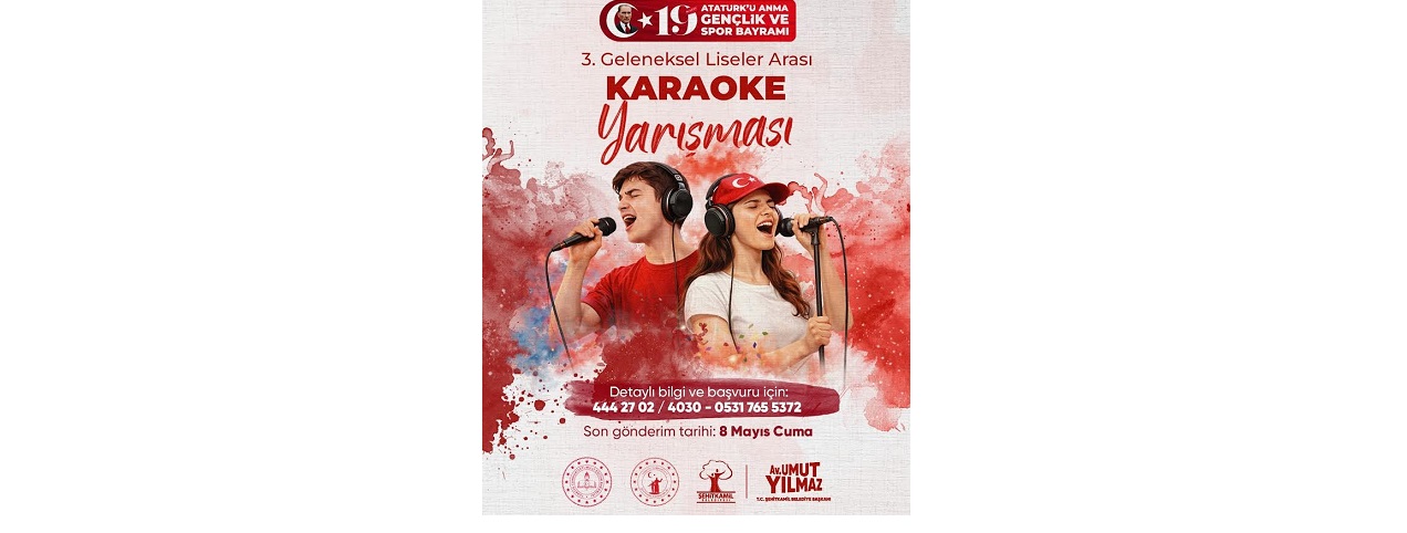 GENÇ YETENEKLER ŞEHİTKAMİL’DE SAHNEYE ÇIKIYOR  19 MAYIS COŞKUSU YARIŞMALARLA TAÇLANIYOR