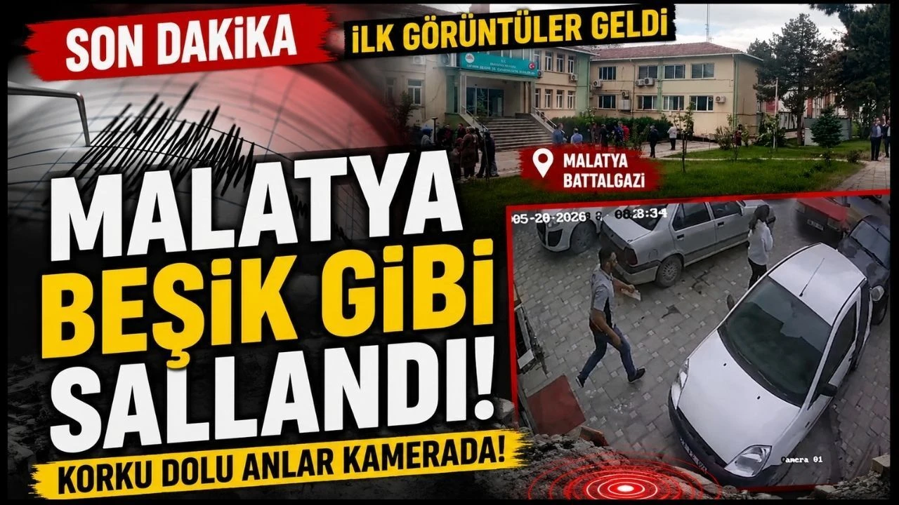 Malatya’nın Battalgazi ilçesinde meydana gelen 5.6 büyüklüğündeki deprem bölgede büyük korku ve paniğe neden oldu. 
