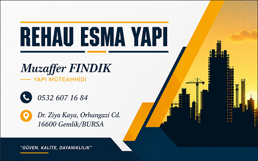 Rehau Esma Yapı İşletme Sahibi ve Müteahhit Muzaffer Fındık’tan Kurban Bayramı Mesajı