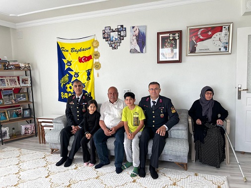Gaziantep’te Kurban Bayramı’nda Şehit Aileleri ve Gaziler Unutulmadı