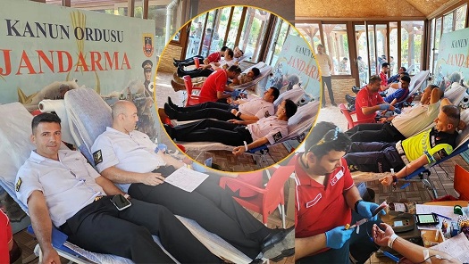 Antalya’da Jandarma’dan Kan Bağışı Seferberliği