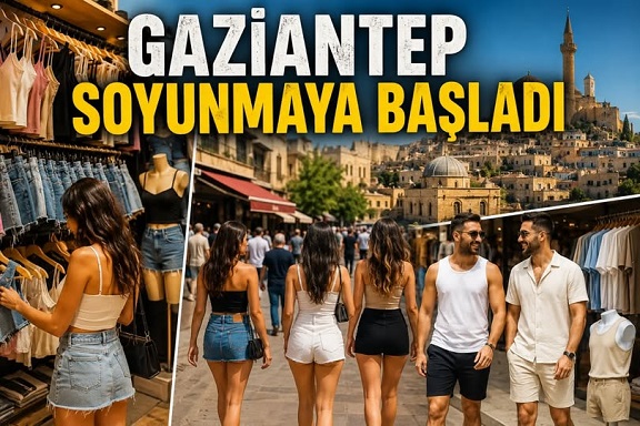 Gaziantep'te Yaz Modası Sokakları Renklendirdi