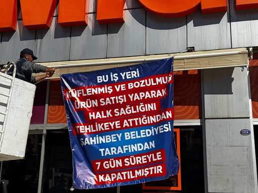 MİGROS USLANMADI!  İKİNCİ KEZ MÜHÜRLENDİ