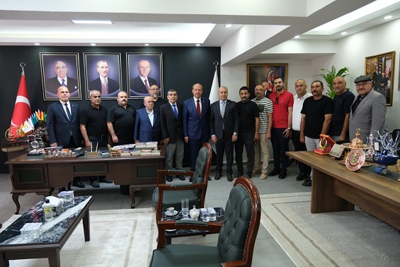 MHP GAZİANTEP İL BAŞKANLIĞI’NDA TARİHİ BULUŞMA  ERSİN TATAR’DAN MHP’YE ZİYARET