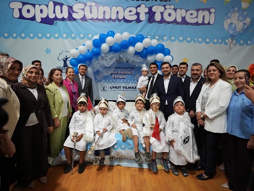 ŞEHİTKAMİL'DE 2. TOPLU SÜNNET TÖRENİ İLE 200 ÇOCUK SÜNNET EDİLDİ