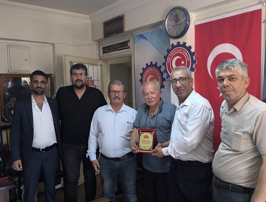 TÜM EMEKLİLER ŞEHİTKAMİL ŞUBESİ’NDE ANLAMLI ZİYARETLER