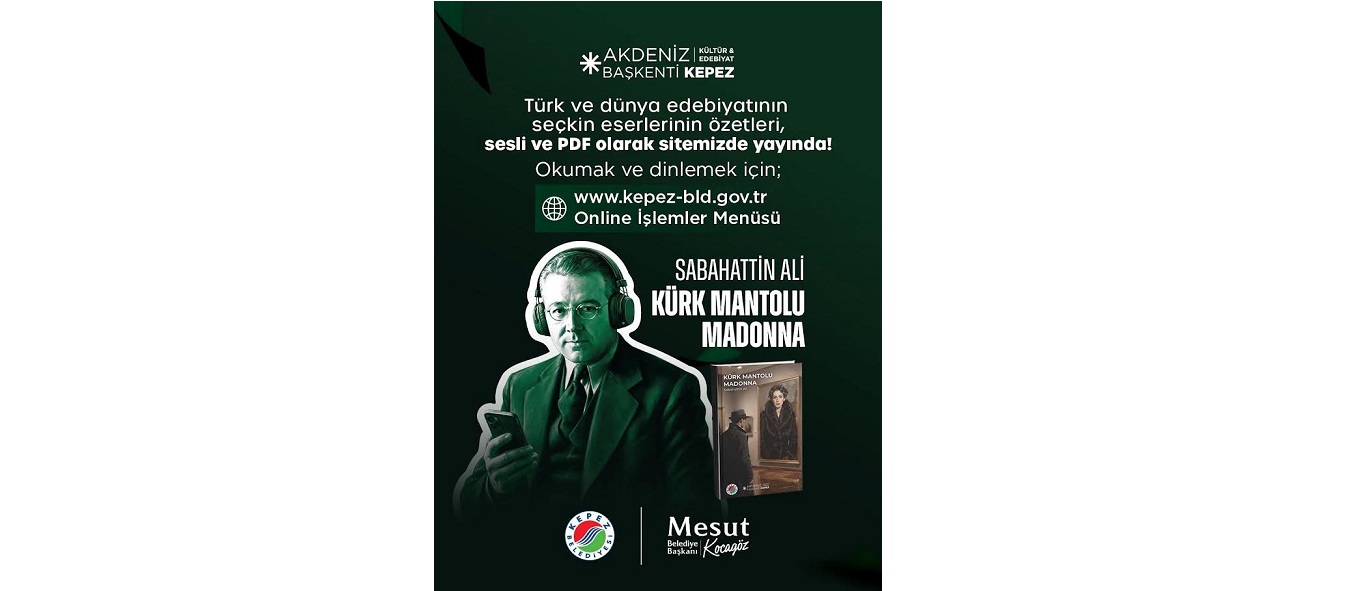 Kepez’de edebiyatın sesi dijital dünyada hayat buluyor