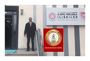 VATAN SEVERLER PARTİSİ KEÇİÖREN İLÇE BAŞKANI CEMİL DANIŞAN OLDU.