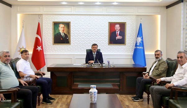 GİMDER DEN AK PARTİ İL BAŞKANINA ZİYARET