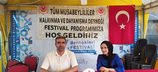 TÜM MUSABEYLİLER DERNEK BAŞKANI ÖKKEŞ GÜN İPEK YOLU HABERE KONUŞTU