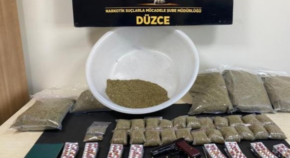 DÜZCE’DE UYUŞTURUCU OPERASYONU 