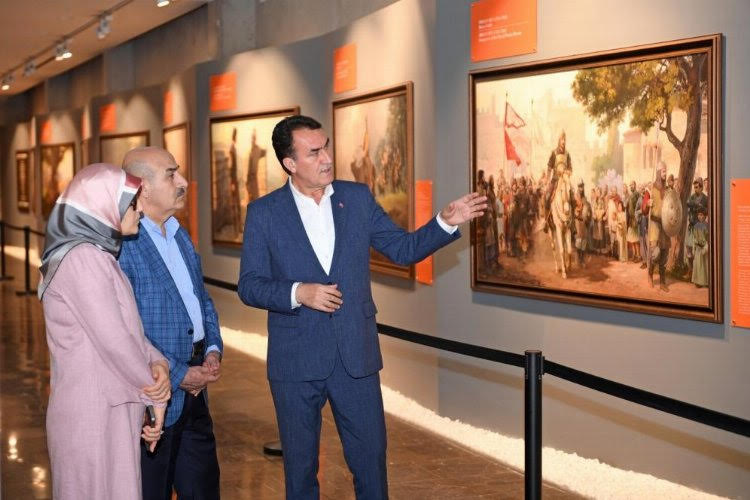 Bursa Valisi Mahmut Demirtaş, Panorama 1326 Bursa Fetih Müzesi’ni ziyaret etti
