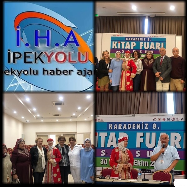 KARADENİZ 8. KİTAP FUARI  SASAD ŞİİR VE MÜZİK DİNLENTİSİ  RENKLİ GÖRÜNTÜLERE SAHNE OLDU