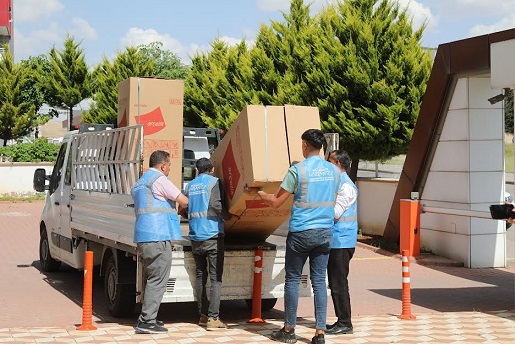 FATMA ŞAHİN MÜJDELEMİŞTİ!   YENİ ÇİFTLERİN EV İHTİYAÇLARI GİDERİLMEYE BAŞLANDI