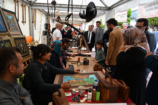 Isparta Uluslararası Gül Festival Alanı açıldı
