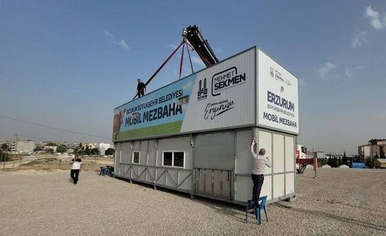 BÜYÜKŞEHİR’DEN KARDEŞ ŞEHİR ADIYAMAN’A MOBİL MEZBAHA