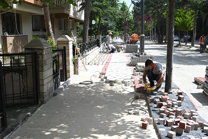  İstasyon Caddesindeki çalışmalarda sona gelindi