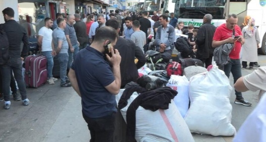 OTOGARDA BAYRAM TATİLİ YOĞUNLUĞU