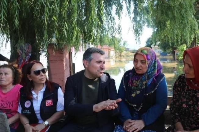 DÜZCE SEL SONRASI İNCELEMELER YAPILDI