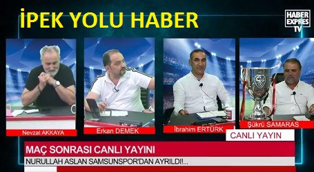 MAÇ SONRASI’NDA AÇIKLANDI