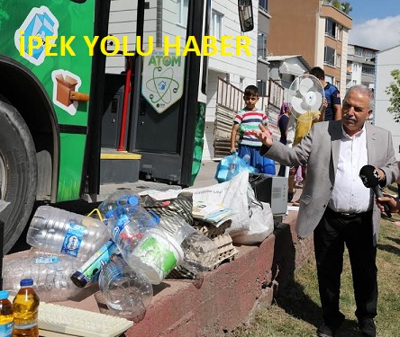 BAŞKAN DEMİRTAŞ HEDEFİMİZ ÇÖPLERİN AYRIŞTIRILAK EKONOMİYE KAZANDIRMAK