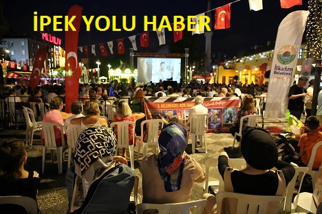 GELENEKSEL AÇIK HAVA SİNEMA GÜNLERİNE İLKADIM’DA YOĞUN İLGİ  KRAL ŞAKİR ÇİZGİ FİLMİ FİLM FESTİVALİNE DAMGASIN VURDU