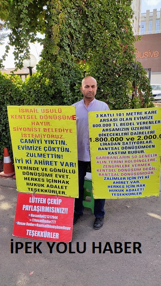 FADILOĞLU’NDAN GÖNÜL DEĞİL, ZULÜM BELEDİYECİLİĞİ