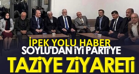 BAKAN SOYLU’DAN  ÖRNEK DAVRANIŞ