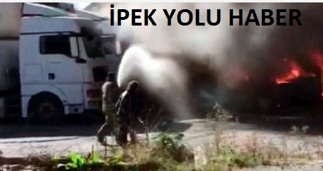 SULTAGAZİDE KORKUTAN YANGIN 