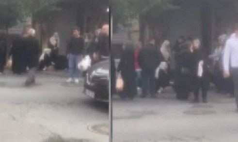 ESENLERDE DENGESİNİ KAYBEDEN KADIN 4 KATTAN DÜŞTÜ 