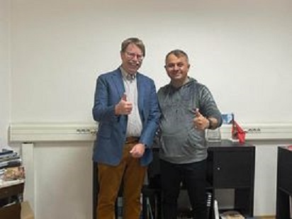Spor yöneticisi ve Marketing Uzmanı Bekir AYAZ : AUBG Başkanı David R. Evans, PhD’ye nezaket ziyaretinde bulundu.