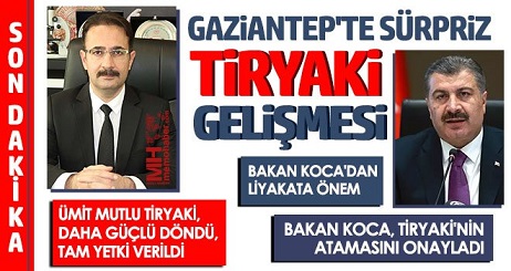  Bakan Koca liyakata önem verdi, Tiryaki yeniden atandı