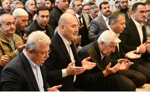 TAKSİM ŞEHİTLERİNE TAKSİM CAMİDE MEVLİD-İ ŞERİF OKUNDU