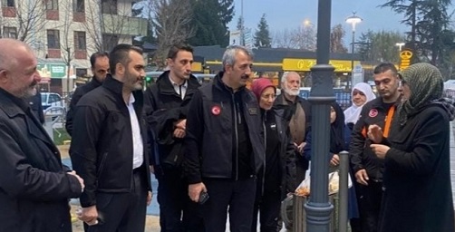 DÜZCE’DE DEPREMZEDELERE MORAL