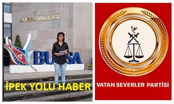 VATAN SEVERLER PARTİSİ’NİN BURSA İL BAŞKANI NEŞE KAYA BURSA’DAKİ UÇAK KAZASI İÇİN TAZİYE MESAJI.