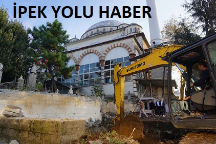 ÇARŞAMBA RIDVAN PAŞA CAMİ’NDE CEPHE İYİLEŞTİRME ÇALIŞMALARI BAŞLADI