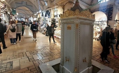 KAPALIÇARŞIDA RESTORASYON  ÇALIŞMALARINDA SONA GELİNDİ