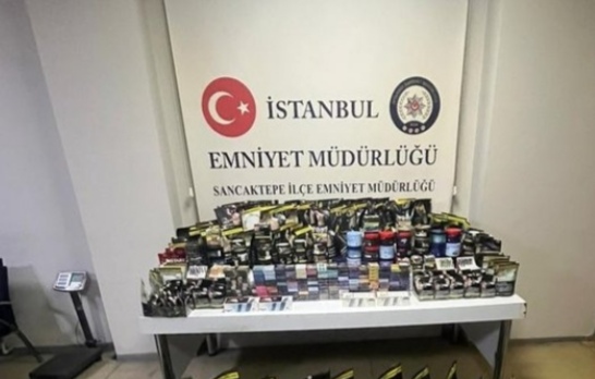 SANCAKTEPE’DE KAÇAK TÜTÜN OPERASYONU