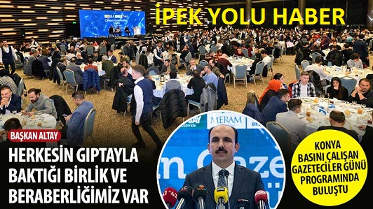 Başkan Altay: “Herkesin Gıptayla Baktığı Birlik ve Beraberliğimiz Var”